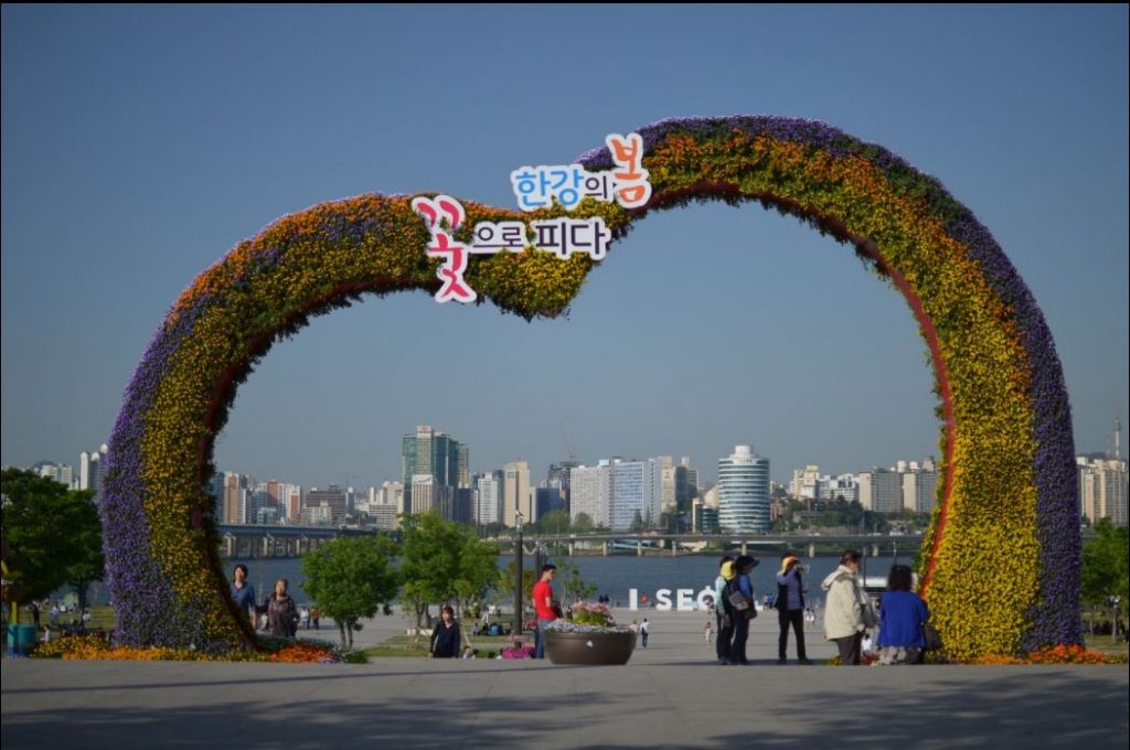 Yeouido - vélo au bord de la riviere Han - Blog corée du Sud - the korean dream