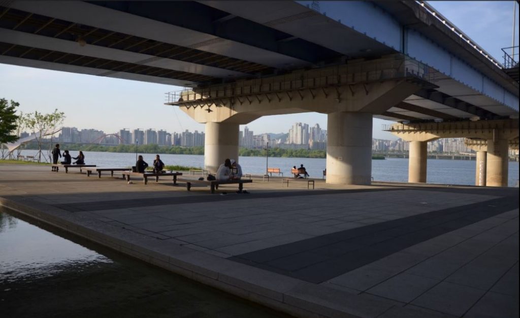 Yeouido (14) Yeouido - vélo au bord de la riviere Han - Blog corée du Sud - the korean dream