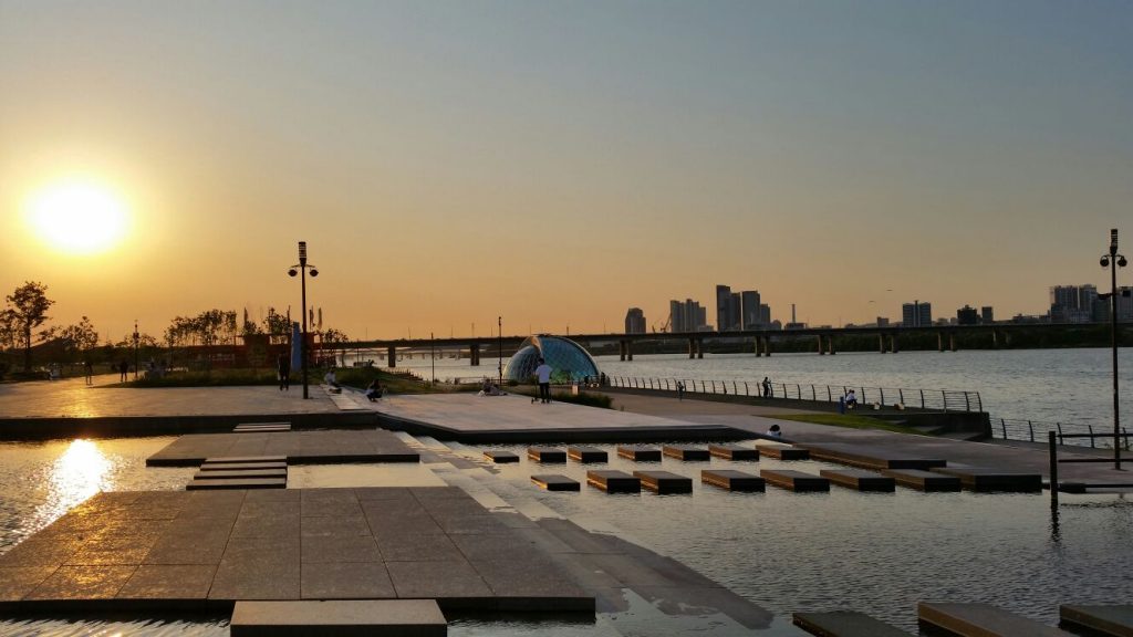 Yeouido (22) - vélo au bord de la riviere Han - Blog corée du Sud - the korean dream