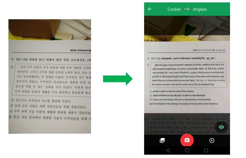 google transtlation demo - blog coree du sud - the korean dream 1