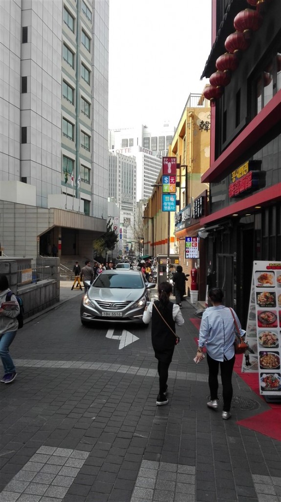 Myeondong echanger des wons - blog corée du sud - the korean dream
