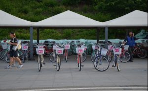 Yeouido - vélo au bord de la riviere Han - Blog corée du Sud - the korean dream