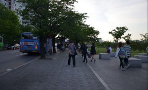 Yeouido - vélo au bord de la riviere Han - Blog corée du Sud - the korean dream