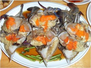 Crabe bleu - restaurants coreens - blog coree du sud - the korean dream