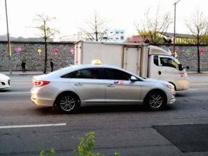 taxi en coree - blog coree du sud - the Korean dream 1