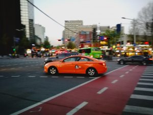 taxi en coree - blog coree du sud - the Korean dream 1