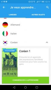 applis pour apprendre le coreen - the korean dream blog