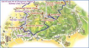 Namsan park Seoul top10 Parcs - blog coree du sud - the korean dream