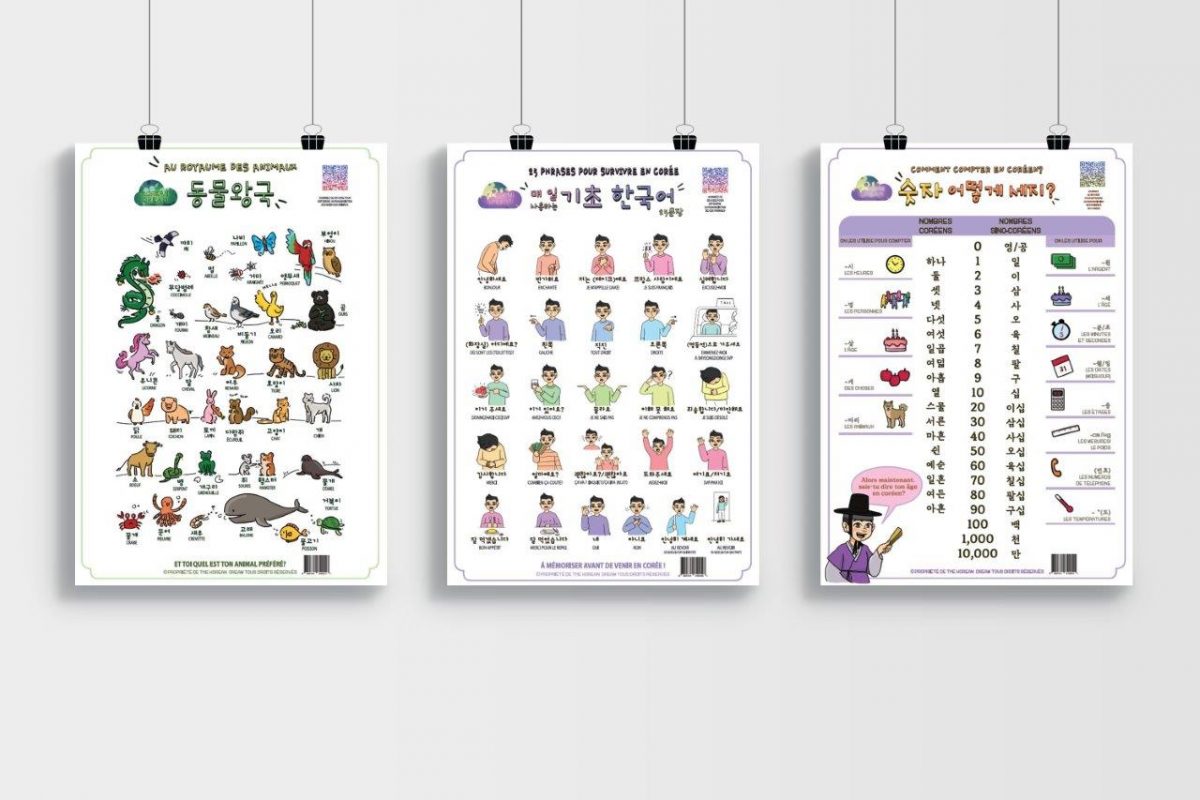 Fiches de vocabulaire A4 à imprimer