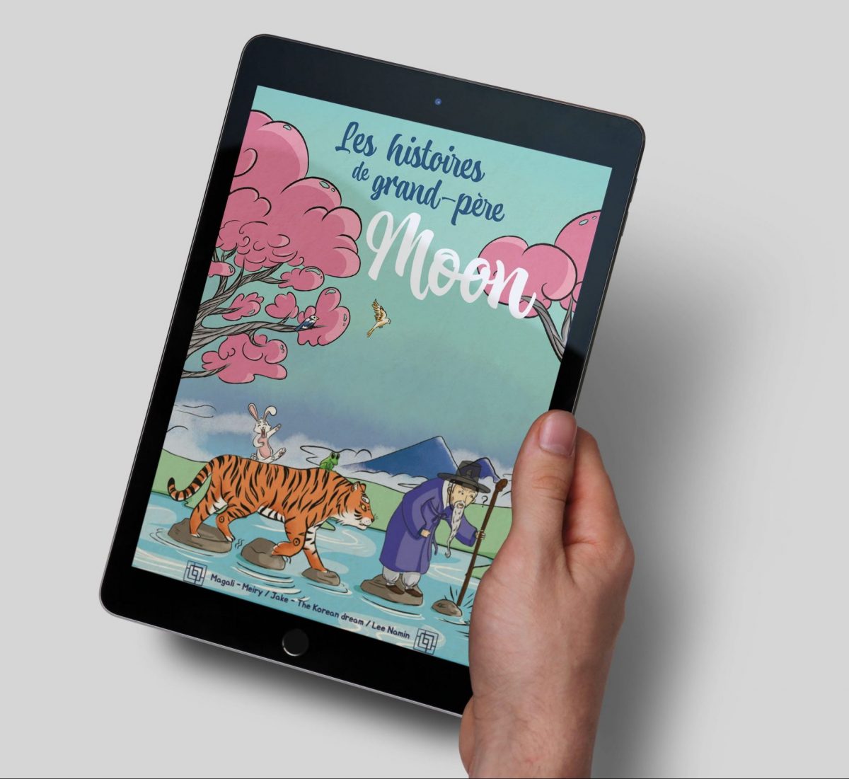 Moon ebook mockup Recueil de proverbes coréens (Version ebook)
