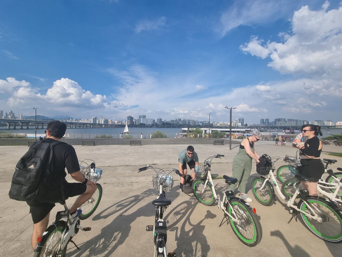 Food tour et vélo à Séoul