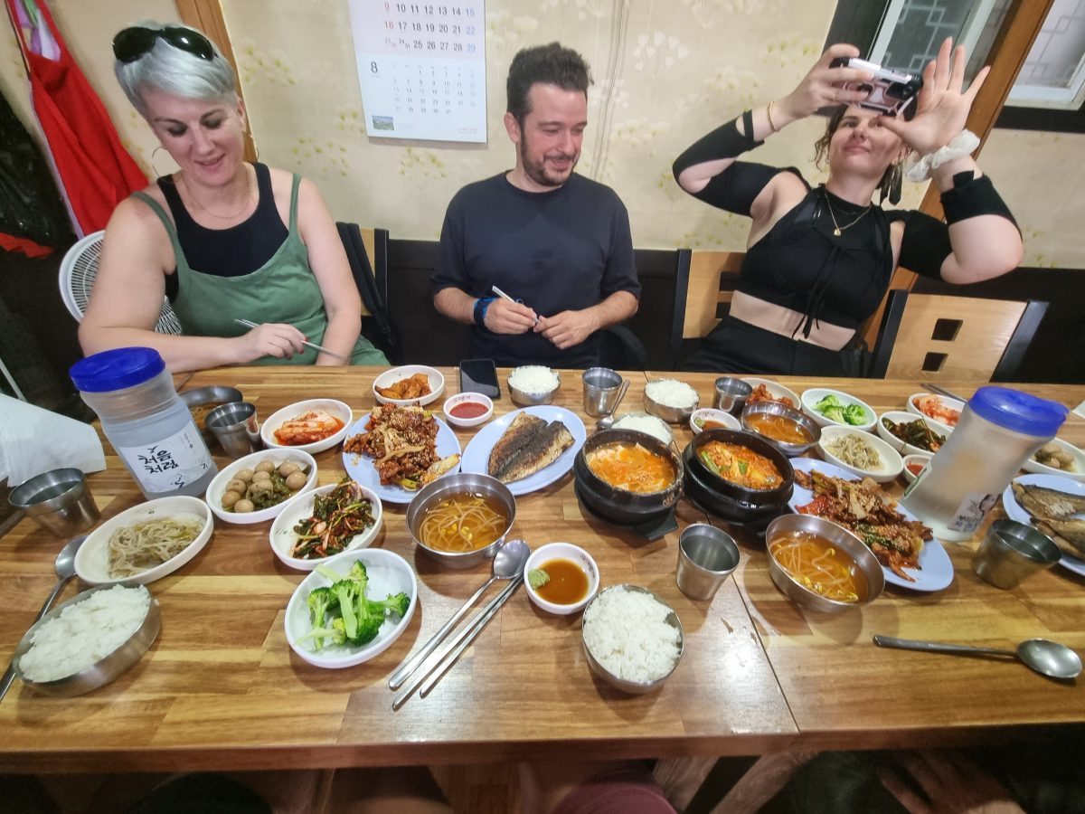 Food tour et vélo à Séoul