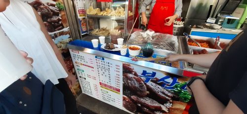 Découverte des marchés coréens ! photo review