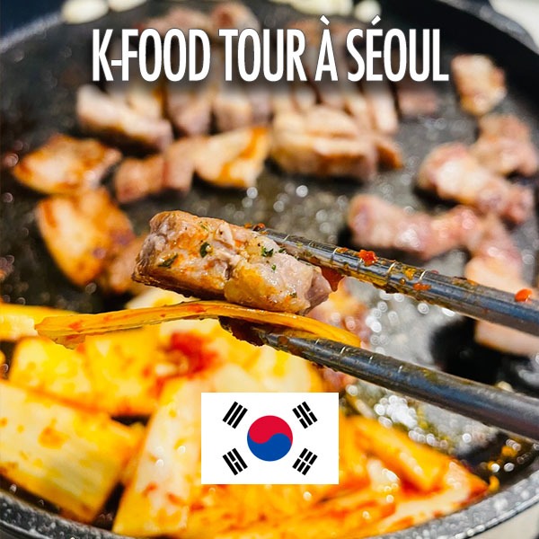 Food tour et vélo à Séoul