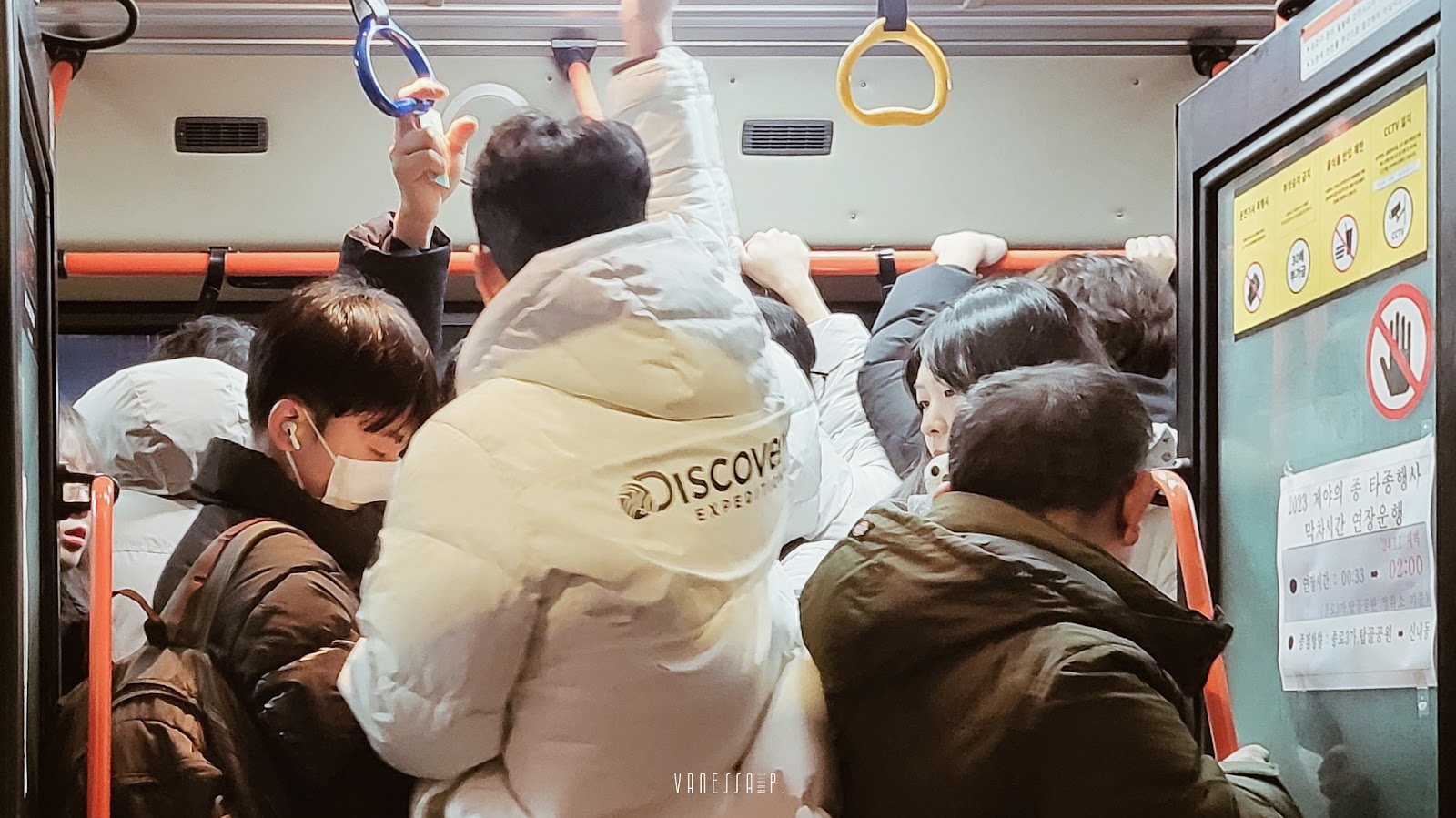 bus bondé corée