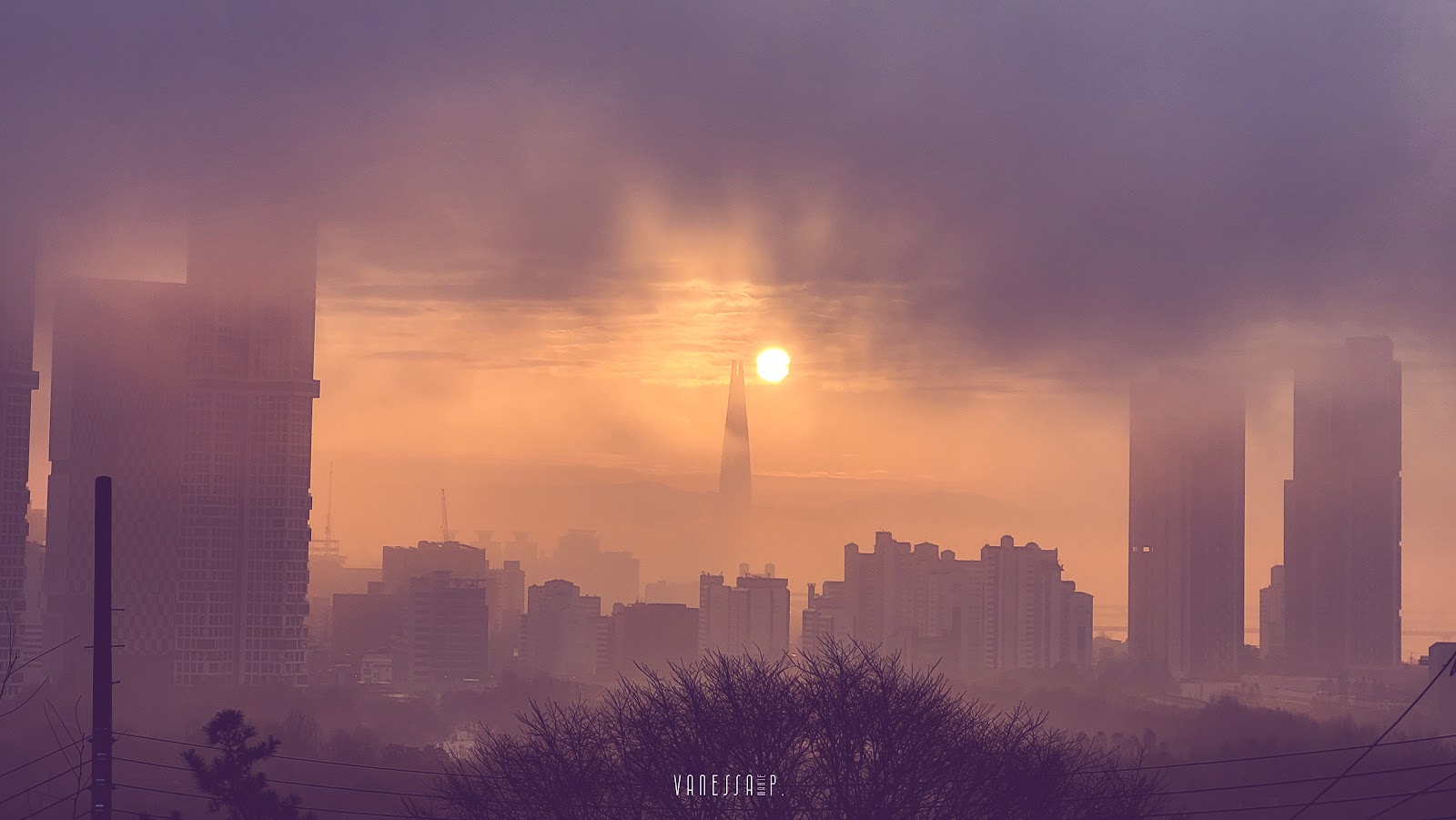 lever de soleil lotte tower 2024