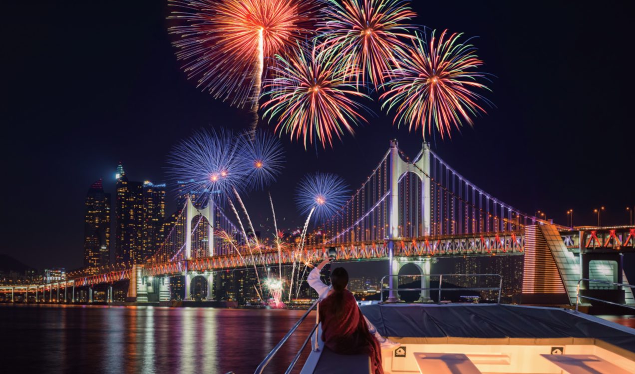 festival des feux d artifices de Busan
