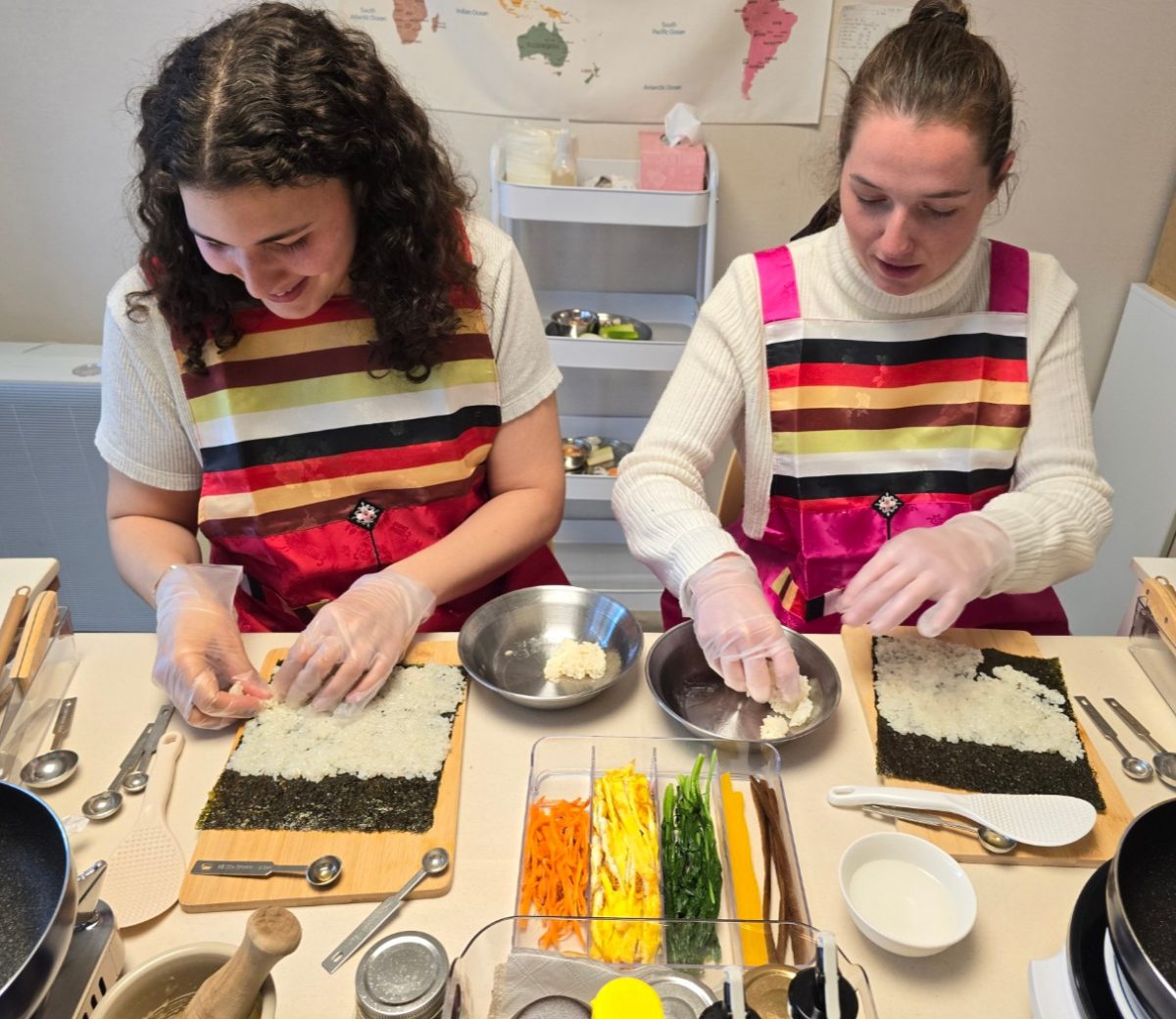 Cours de cuisine avec une coréenne en français
