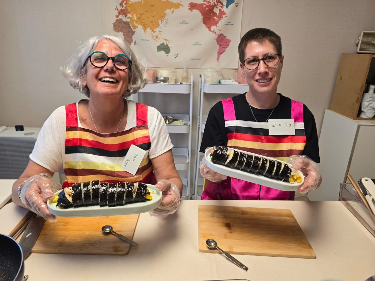 Cours de cuisine avec une coréenne en français